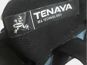 Tenaya Tanta Climbing Shoes Blue Black Dual Velcro Men 7 Women 8 EU 39.5 thumbnail 2