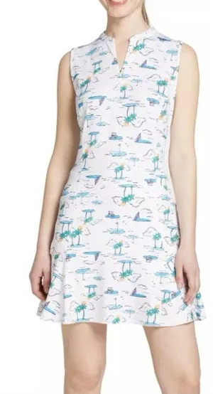 NWT Lady Hagen Golf Print Sleeveless Dress Tennis Golf Size XL thumbnail 1
