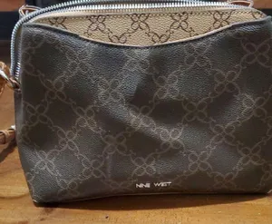 Nine West Crossbody Bag in Black and Tan thumbnail 1