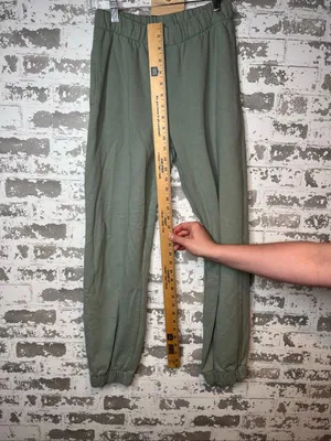 John galt | women brandy Melville sage green sweatpants joggers thumbnail 11