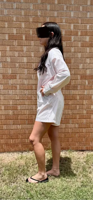 PARKE Resort Collection Long Sleeve Cotton Romper XS Light Pink thumbnail 7