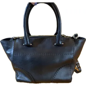 Prada Galleria Medium Satchel Tote Bag Black Double Zip Twin Pockets‎ thumbnail 3