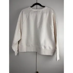 Lou & Grey Signature Soft Ski Resort Sweatshirt Cream Graphic Apres Ski NWOT Med thumbnail 3
