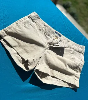 American Eagle Midi Stretch Khaki Shorts thumbnail 2