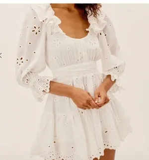 NWT for love and lemons Serena mini dress thumbnail 1