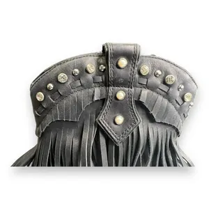 Zigi Finlandia Fringe Western Boot Black Size 7 Women's‎ New thumbnail 7