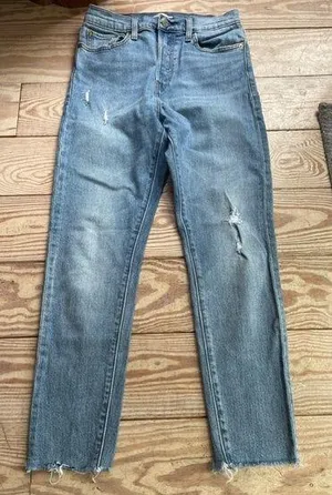 Levi’s wedgie skinny button fly jeans size 28 thumbnail 1