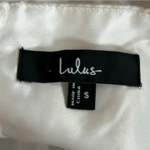 Lulus White‎ Flower Dot Strapless Super Mini Dress Size Small thumbnail 5