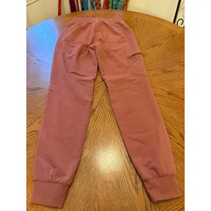 FIGS HW Zamora Jogger Scrub Pants Womens XXS Mauve Pink High Waisted 1000207 thumbnail 8