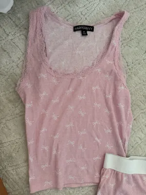 Bow pj set Pink Size XS thumbnail 2