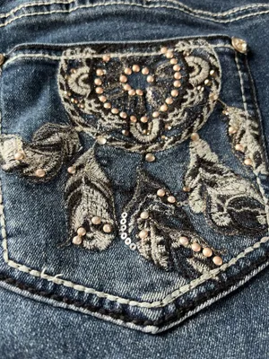 Copper Flash Jeans Dream Catcher Blue Size 14 thumbnail 7