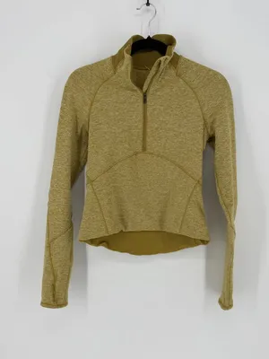 Lululemon Always Alert 1/2 Zip Heathered Grape‎ Leaf Pullover Women's 4 thumbnail 2