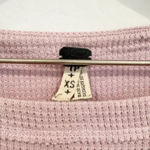 Free People Blossom Thermal XS Cottagecore Boho‎ Peasant Fairy Floral Waffle Top thumbnail 5