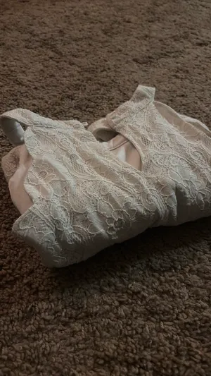 Sleeveless dress White thumbnail 2