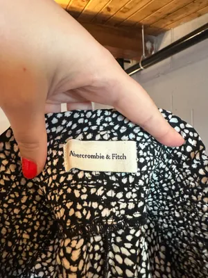 Abercrombie Pattern Linen Shorts thumbnail 2