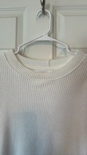 White aerie sweater thumbnail 4