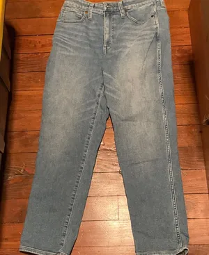 Madewell Light-Wash Curvy Stovepipe Jeans Sz. 29 thumbnail 1