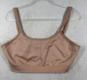 Soma Sport Seamless Ballet‎ Back Bra XL Nude Tan Adjustable Straps 9207 thumbnail 1