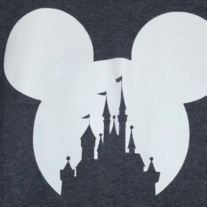 Disney Mickey Mouse Castle T-Shirt Size Large thumbnail 2