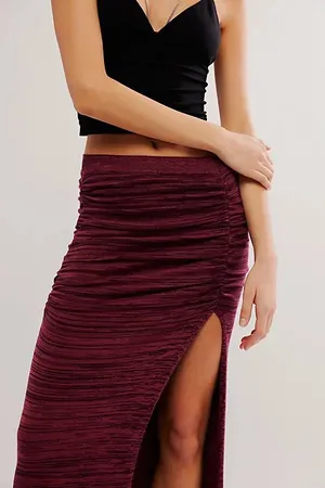 FREE PEOPLE Peak Show Maxi Skirt thumbnail 1
