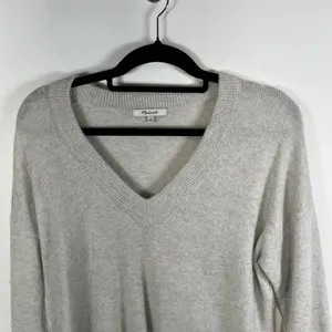 Madewell Merino Wool Alpaca‎ Blend Womens Biege Sweater Size Small Minimalist thumbnail 3