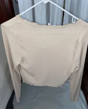Gaze Long Sleeve Top Tan thumbnail 4