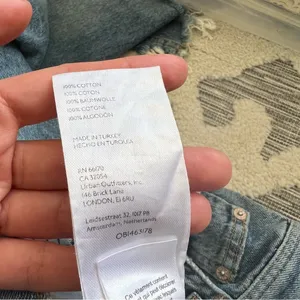 We The Free Jeans Free People Maggie Straight Leg Distressed Jeans Size 25 NWOT thumbnail 7