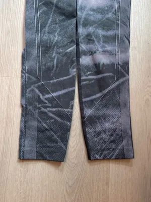 lululemon athletica Black & Gray Tie-Dye Leggings thumbnail 5