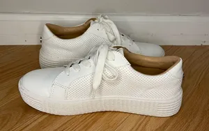 Steve Madden Toliver Sneaker, White, Size 7.5, EUC thumbnail 8