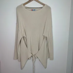Free People FP Beach Women's Brig Tie-Front Pullover Tunic Sweater Size Small thumbnail 2