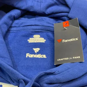 NWT Indianapolis Colts Jonathan Taylor #28 Fanatics Women's V-Neck‎ Hoodie - L thumbnail 6