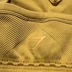 Gymshark Mustard Strappy Sports Bra thumbnail 3