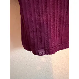 Lululemon Tank Top Women 4 Purple Swiftly Tech 2.0 Race Length Running Training thumbnail 6
