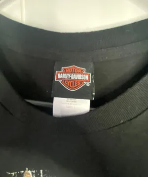 Harley Davidson Rare Vintage Paris T-shirt thumbnail 2