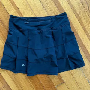 Lululemon Pace Rival Skirt (Tall) 15" in Black Size 2 Tall thumbnail 4