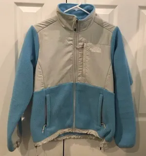 Blue Fleece Zip-up Jacket thumbnail 1