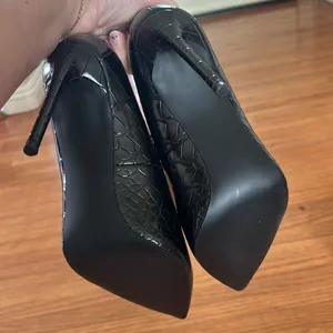 Winnie Harlow X Steve Madden Black Pump thumbnail 3