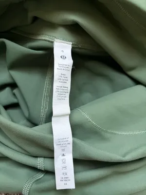 Green Lululemon Leggings Olive thumbnail 3