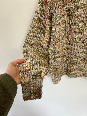 Free People Highland V Sweater- Size Small thumbnail 8
