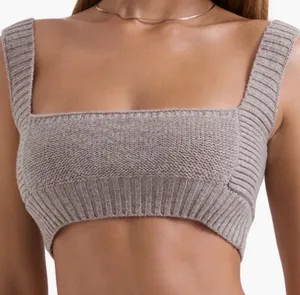 How of CB Adhara Wool Bralette Top Bra Taupe size‎ XS thumbnail 1