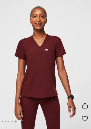 FIGS Catarina Scrub Top thumbnail 1