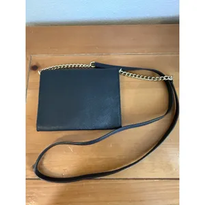 Kate Spade Black Cedar Street Mini Leather Envelope Crossbody Shoulder‎ Bag thumbnail 3