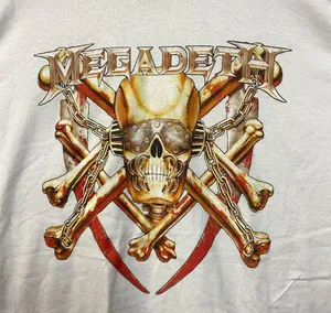 Megadeth Distressed Metal Rock Tshirt size Extra Large thumbnail 2