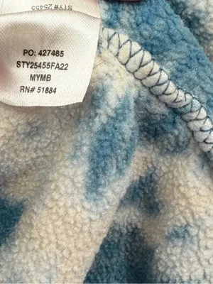 Patagonia Synchilla Snap-T Mighty Mycelium Wavy Blue Fleece S 25455 thumbnail 9