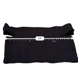 Everlane The Gauze Smock Off‎ the Shoulder Crop Top in Black Sz L NEW thumbnail 7