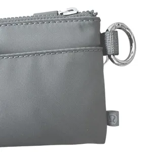 Lululemon Clippable Card Pouch Grey Sage / Light Ivory thumbnail 9