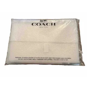 Coach New York Large Corner Zip Wristlet White Leather Gold Hardware NWT thumbnail 4