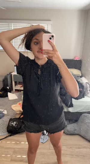 SheIn Black Work Top thumbnail 5
