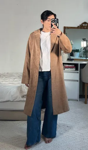 H&M Brown Coat thumbnail 1