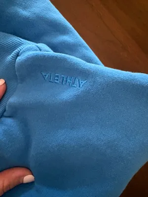 Athleta Blue Crew Neck thumbnail 3